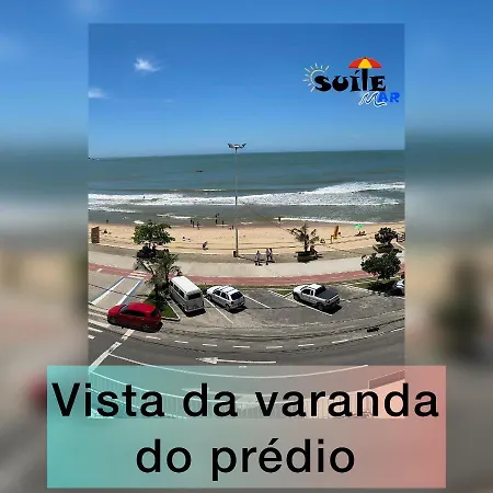 Suite Mar: Beachfront Compact Economy with Elevator Guarapari Exterior photo